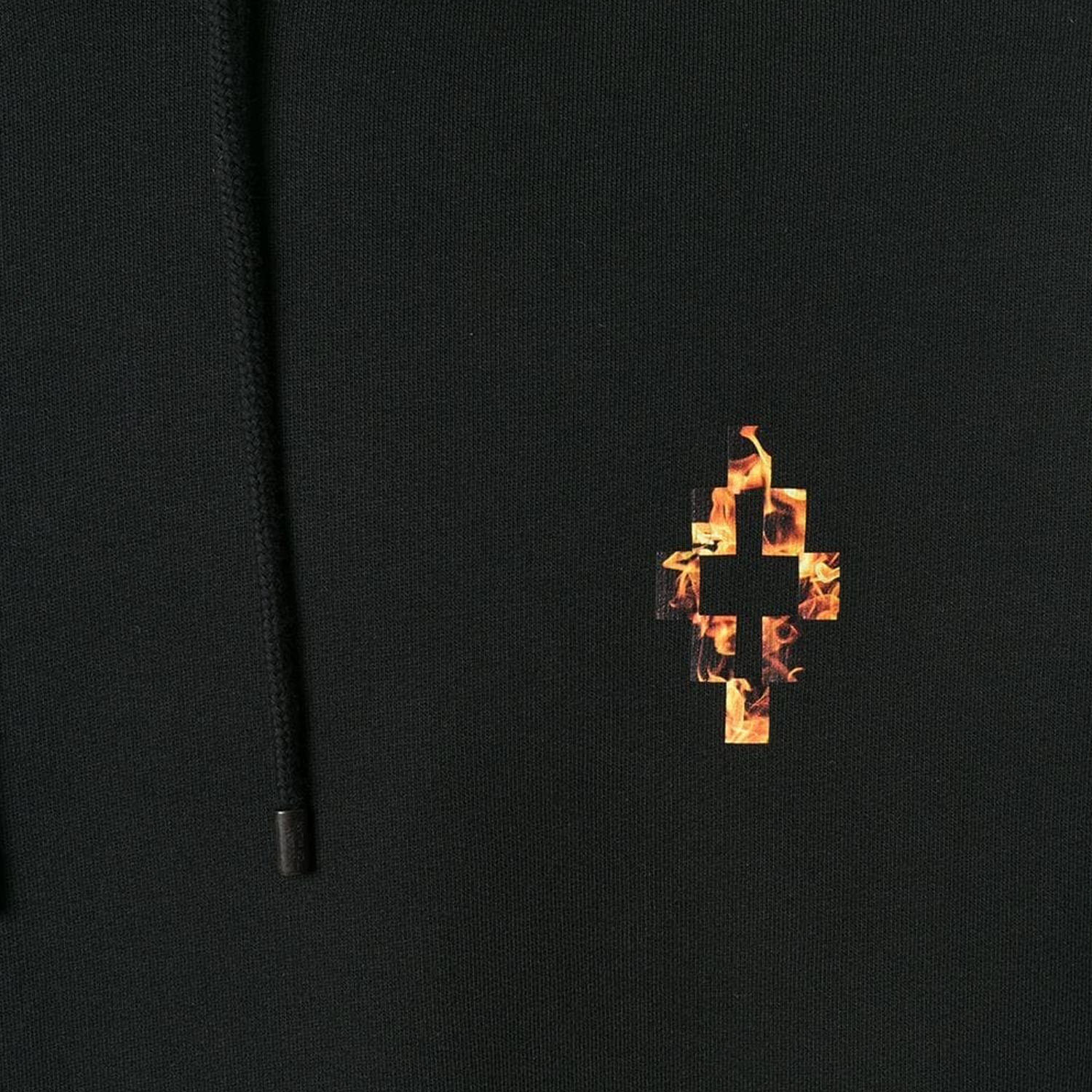 Marcelo burlon fire outlet cross hoodie